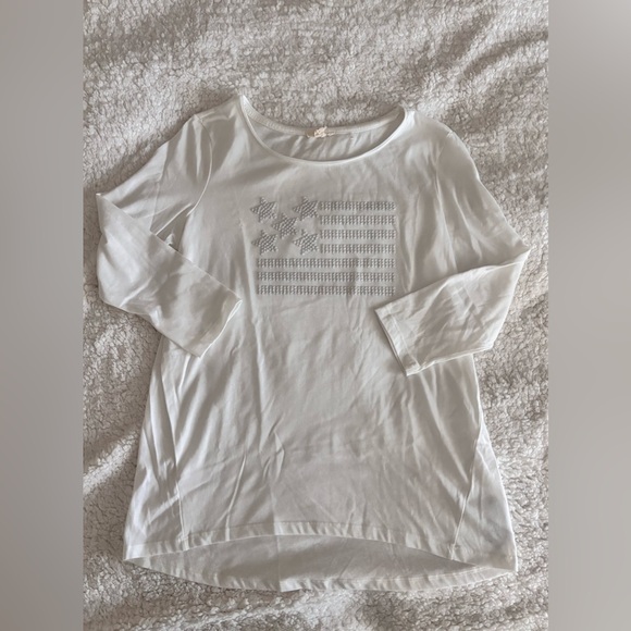 Esprit American Flag Top - Picture 1 of 7
